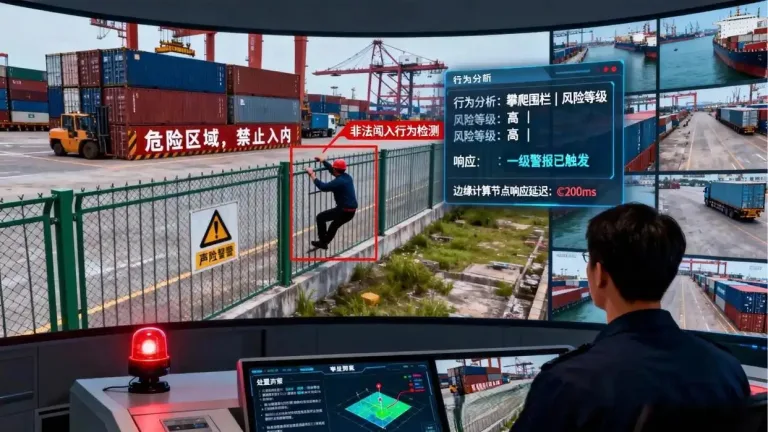港口危险区域AI入侵识别系统功能介绍