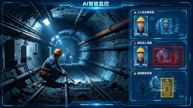 智慧煤矿人员安全监管模块AI解决方案
